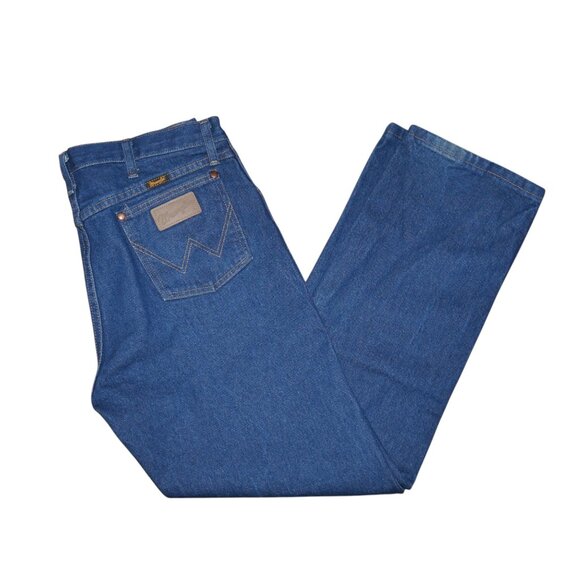 Wrangler Men's 13MWZ Original Fit Jeans Size 35x32 Cowboy Cut Western Rodeo - Picture 10 of 10